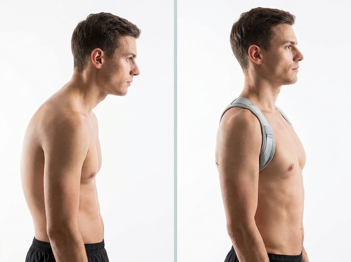 Posture Corrector – Before and After